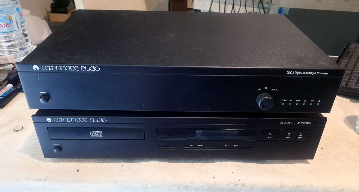 CAMBRIDGE AUDIO DISCMAGIC 1 & DAC 3