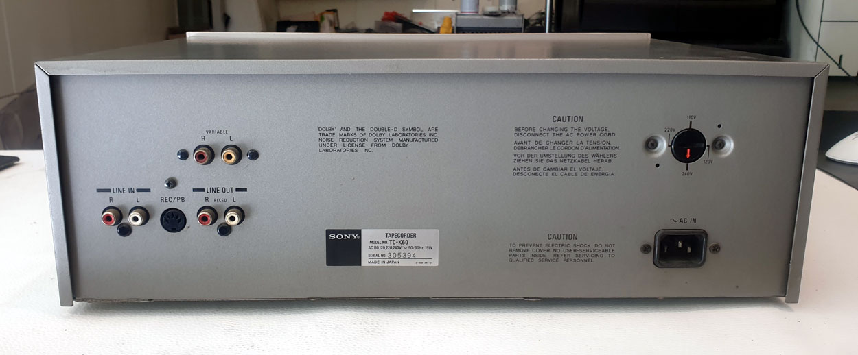 SONY TC-K60 - Image 2
